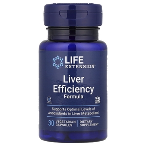 Life Extension, формула для здоровья печени, 30 вегетарианских капсул