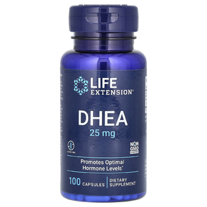 Life Extension, ДГЭА, 25 мг, 100 капсул