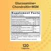 Jarrow Formulas, Глюкозамин + хондроитин + МСМ, 120 капсул