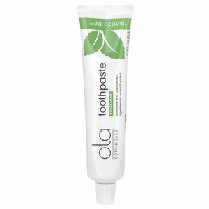 Dr. Mercola, Ola Botanicals, зубная паста, без фторида, тулси и мята, 85 г (3 унции)