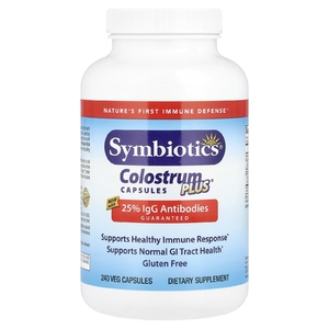 Symbiotics, молозиво, 240 вегетарианских капсул