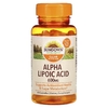 Sundown Naturals, Альфа-липоевая кислота, 600 мг, 60 капсул