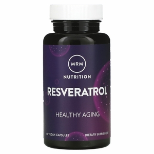MRM Nutrition, Nutrition, ресвератрол, 60 веганских капсул