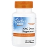 Doctor's Best, N-ацетилцистеин (NAC) для регуляции процесса детоксикации, 60 вегетарианских капсул
