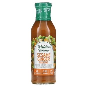 Walden Farms, Кунжутно-имбирная приправа, 12 жидких унций (355 мл)