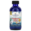 Nordic Naturals, Children's DHA, ДГК для детей от 1 до 6 лет, со вкусом клубники, 530 мг, 119 мл (4 жидк. унции) (530 мг в 1/2 ч. л.)