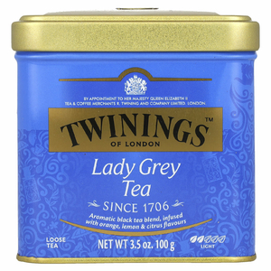 Twinings, Lady Grey, рассыпной чай, 100 г (3,5 унции)