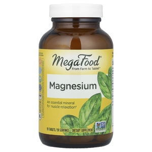 MegaFood, магний, 90 таблеток