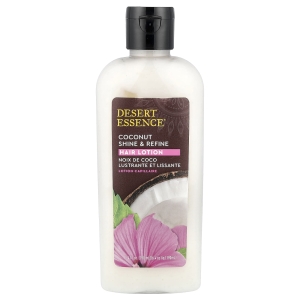 Desert Essence, лосьон для волос с кокосом, для блеска и очищения, 190 мл (6,4 жидк. унции) (Товар снят с продажи) 