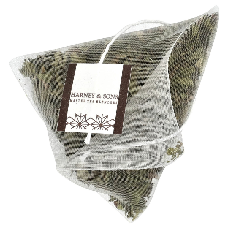 Harney & Sons, HT Tea Blend, чай из перечной мяты, без кофеина, 20 чайных пакетиков, 40 г (1,4 унции)