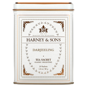 Harney & Sons, Дарджилинг, 20 чайных пакетиков, 1.4 унции (40 г)