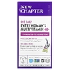 New Chapter, 40+ Every Woman's One Daily, витаминный комплекс на основе цельных продуктов для женщин старше 40 лет, 72 вегетарианские таблетки