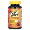Nature's Way, Alive!, мультивитаминная добавка для детей, со вкусом апельсина и ягод, 120 жевательных таблеток