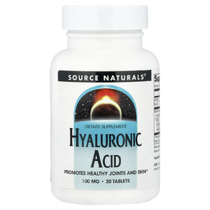 Source Naturals, гиалуроновая кислота, 30 таблеток