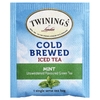 Twinings, холодный чай со льдом, зеленый чай, несладкий, с мятой, 20 порционных чайных пакетиков, 40 г (1,41 унции)