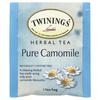 Twinings, травяной чай, чистая ромашка, без кофеина, 25 чайных пакетиков, 37 г (1,32 унции)