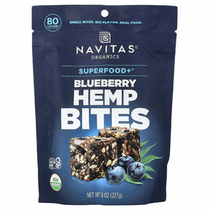 Navitas Organics, растительная смесь, со вкусом голубики, 227 г (8 унций)