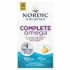 Nordic Naturals, Complete Omega, лимон, 60 мягких таблеток