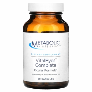 Metabolic Maintenance, Vital Eyes Complete, формула для глаз, 90 капсул