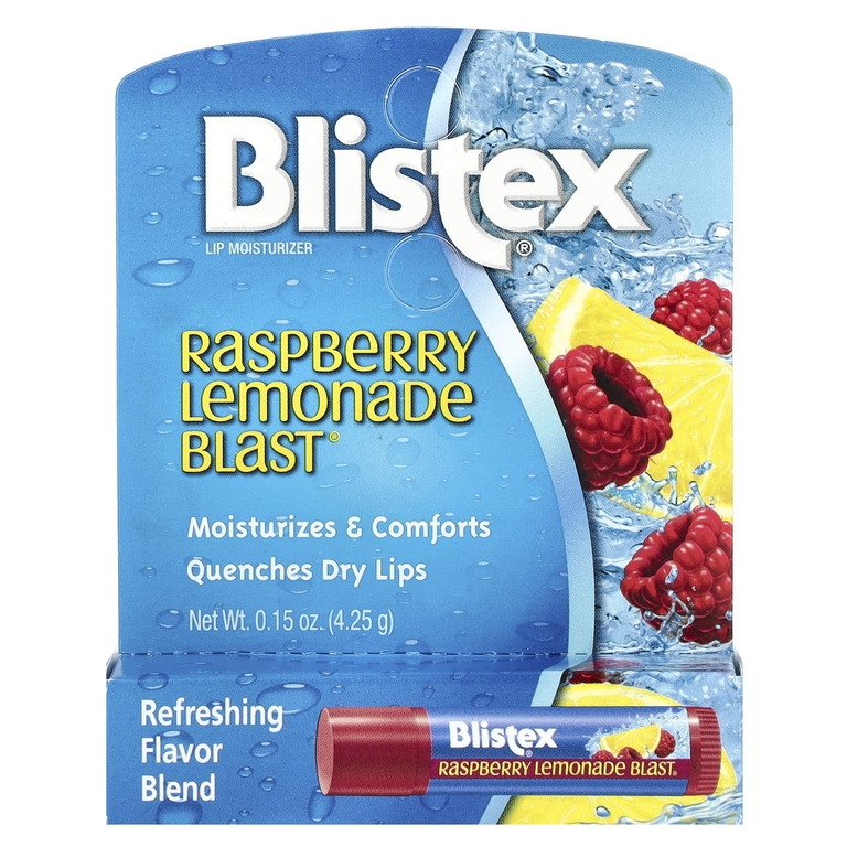 Blistex, увлажняющий бальзам для губ, малиновый лимонад, 4,25 г (15 унций)