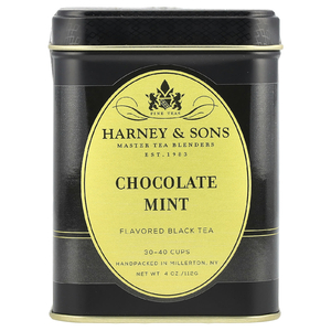 Harney & Sons, черный чай, шоколад и мята, 112 г (4 унции)