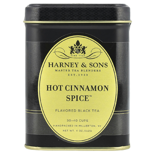 Harney & Sons, черный чай, пряная корица, 112 г (4 унции)