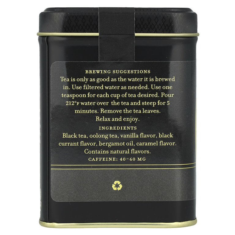 Harney & Sons, Paris, черный чай, 112 г (4 унции)