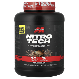 MuscleTech, сывороточный протеин, со вкусом молочного шоколада, 1,81 кг (4 фунта)
