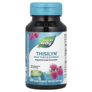 Nature's Way, Thisilyn, формула для поддержки печени, 100 капсул
