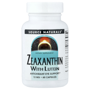 Source Naturals, зеаксантин с лютеином, 60 капсул