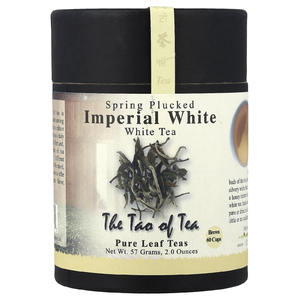 The Tao of Tea, весенний белый чай, имперский белый чай, 57 г (2 унции)