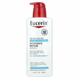 Eucerin, интенсивный восстанавливающий лосьон, без отдушки, 500 мл (16,9 жидк. унции)