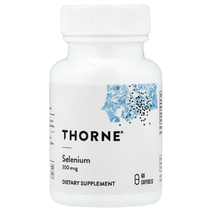 Thorne, селен, 200 мкг, 60 капсул