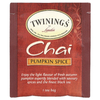 Twinings, Chai, чай со специями, пикантная тыква, 20 чайных пакетиков, 40 г (1,41 унции)