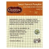 Celestial Seasonings, черный чай, сладкая тыква, 18 чайных пакетиков, 57 г (2 унции)