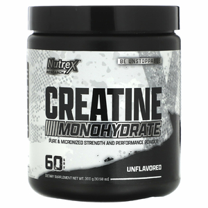 Nutrex Research, моногидрат креатина, без вкусовых добавок, 300 г (10,58 жидк. унции)