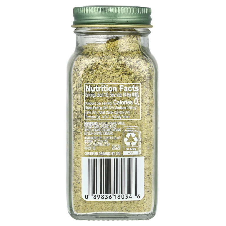 Simply Organic, Приправа Adobo, 125 г (4,41 унции)