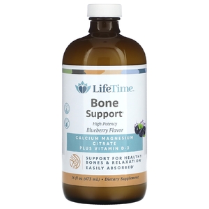 LifeTime Vitamins, добавка для поддержки здоровья костей, со вкусом голубики, 473 мл (16 жидк. унций) (Товар снят с продажи) 