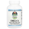 Source Naturals, Веганская Омега 3S, ЭПК-ДГК, 300 мг, 60 веганских мягких таблеток