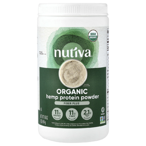 Nutiva, Порошок из органического конопляного протеина, Fiber Plus, 454 г (1 фунт)