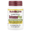 NutriBiotic, комплекс с экстрактом косточек грейпфрута, максимальная сила, 45 веганских таблеток