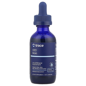 Trace Minerals ®, Ионное железо, 56 мл (1,9 жидк. Унции)