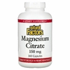 Natural Factors, Цитрат магния, 150 мг, 360 капсул