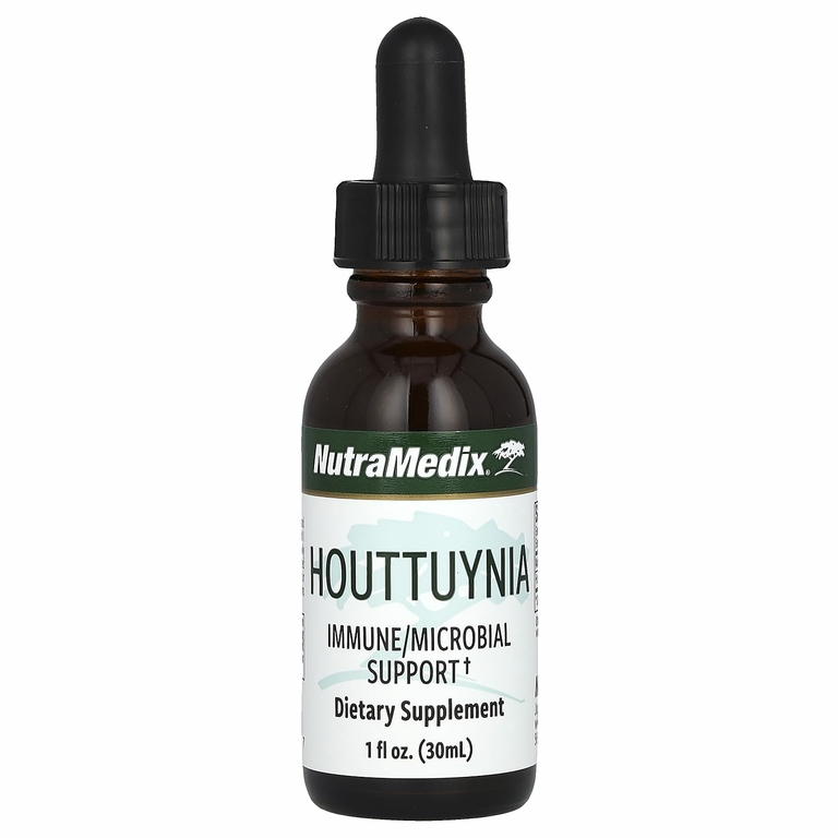 NutraMedix, Houttuynia, поддержка иммунитета и микробов, 30 мл (1 жидк. унц.)