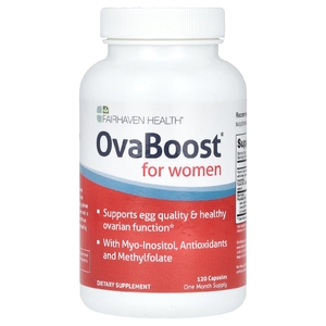Fairhaven Health, OvaBoost для женского здоровья, 120 капсул