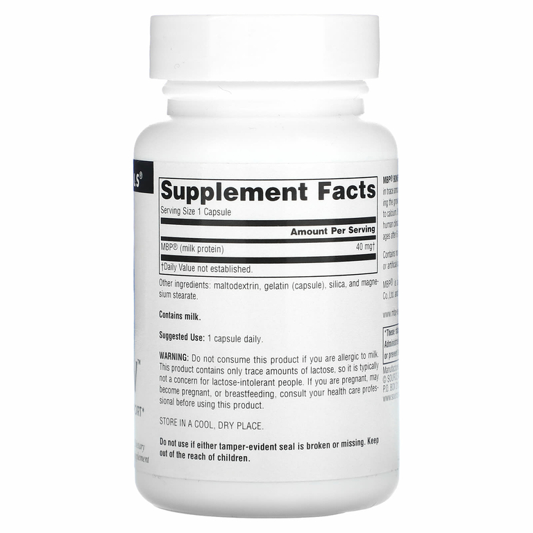 Source Naturals, MBP, Bone Renew, 40 мг, 30 капсул