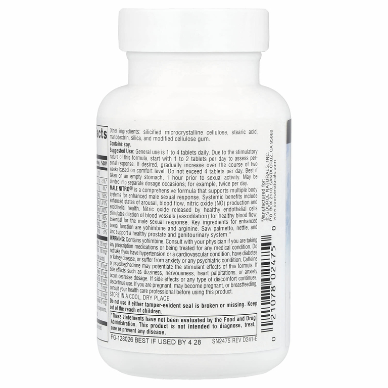 Source Naturals, Male Nitro®, 30 таблеток