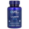 Life Extension, L-лизин, 620 мг, 100 растительных капсул
