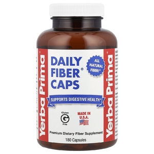 Yerba Prima, Daily Fiber, 180 капсул