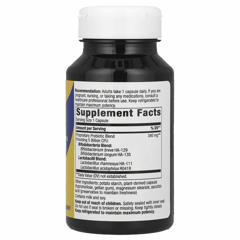 Nature's Way, Бифидобиотик Primadophilus®, 5 млрд КОЕ, 90 капсул